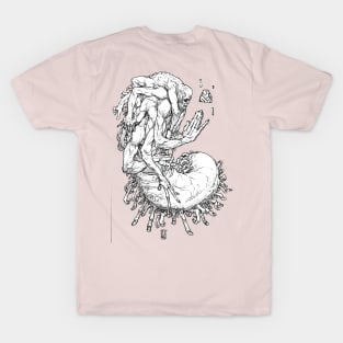 Praying Milipede (BW) T-Shirt